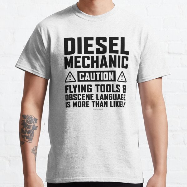 diesel mechanic t shirt