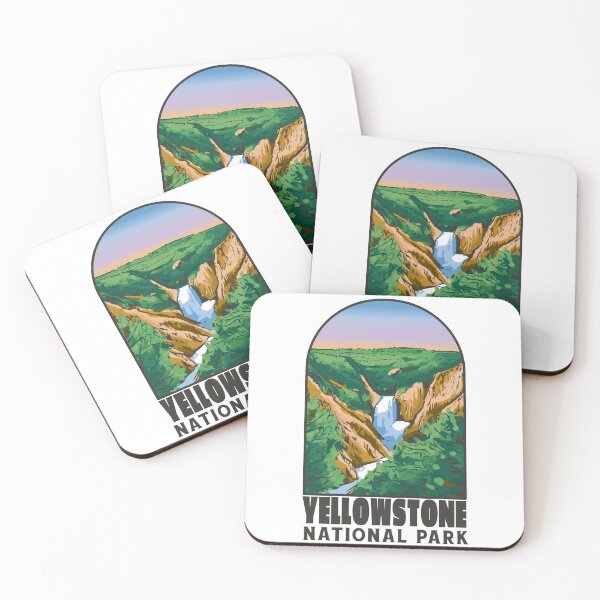 Item preview, Yellowstone National Park Wyoming USA designed and sold by Hoiho Adventure Shirts.