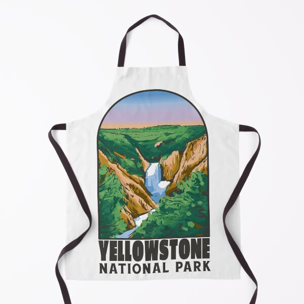 Item preview, Yellowstone National Park Wyoming USA designed and sold by Hoiho Adventure Shirts.
