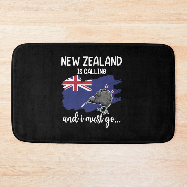 Artikelvorschau, Neuseeland Flagge New Zealand Is Calling & I Must Go Kiwi  entworfen und verkauft von Lenny Stahl.