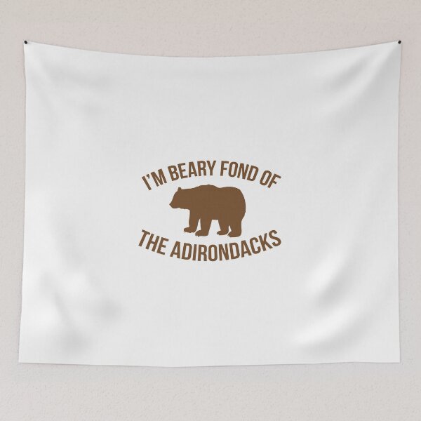 Item preview, Beary Fond of the Adirondack Mountains designed and sold by remoteart.