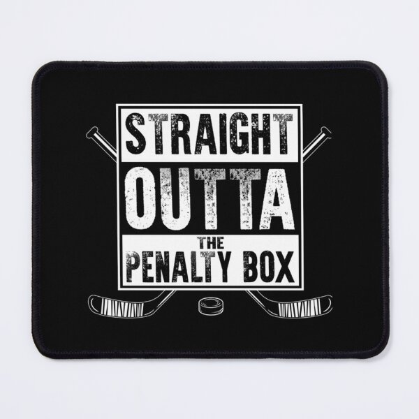 Item preview, Straight Outta The Penalty Box Ice Hockey Shirt Ice Hockey Gifts Hockey Apparel Hocke designed and sold by marshacryjsy7.