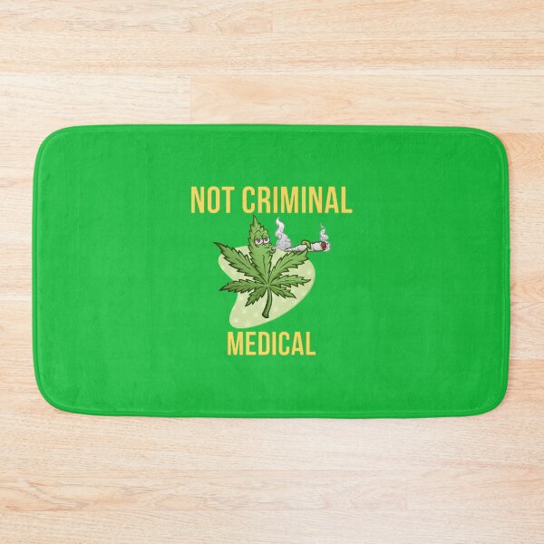 Aperçu de l'œuvre Marijuana médicale, médecine non criminelle, marijuana, cannabis, Leaf Gold Bud créée et vendue par BestDesignbySof.