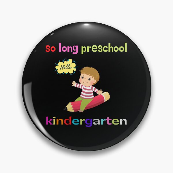 Item preview, So Long Preschool Hello Kindergarten designed and sold by yassminishop.