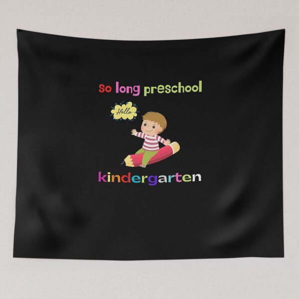 Item preview, So Long Preschool Hello Kindergarten designed and sold by yassminishop.