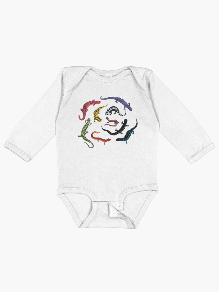 Thumbnail 1 of 2, Baby One-Piece, Salamanders designed and sold by LadyElizabeth.