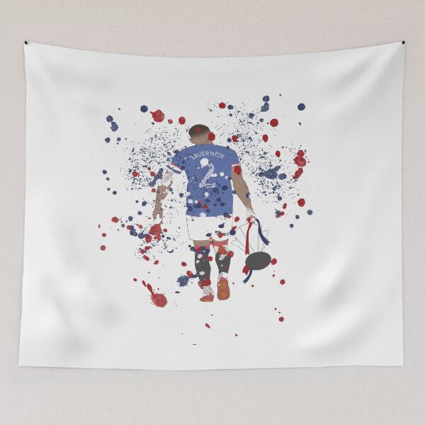Item preview, Captain, Tavernier, No 2 Rangers Fan ArtWork designed and sold by FootyLocker.