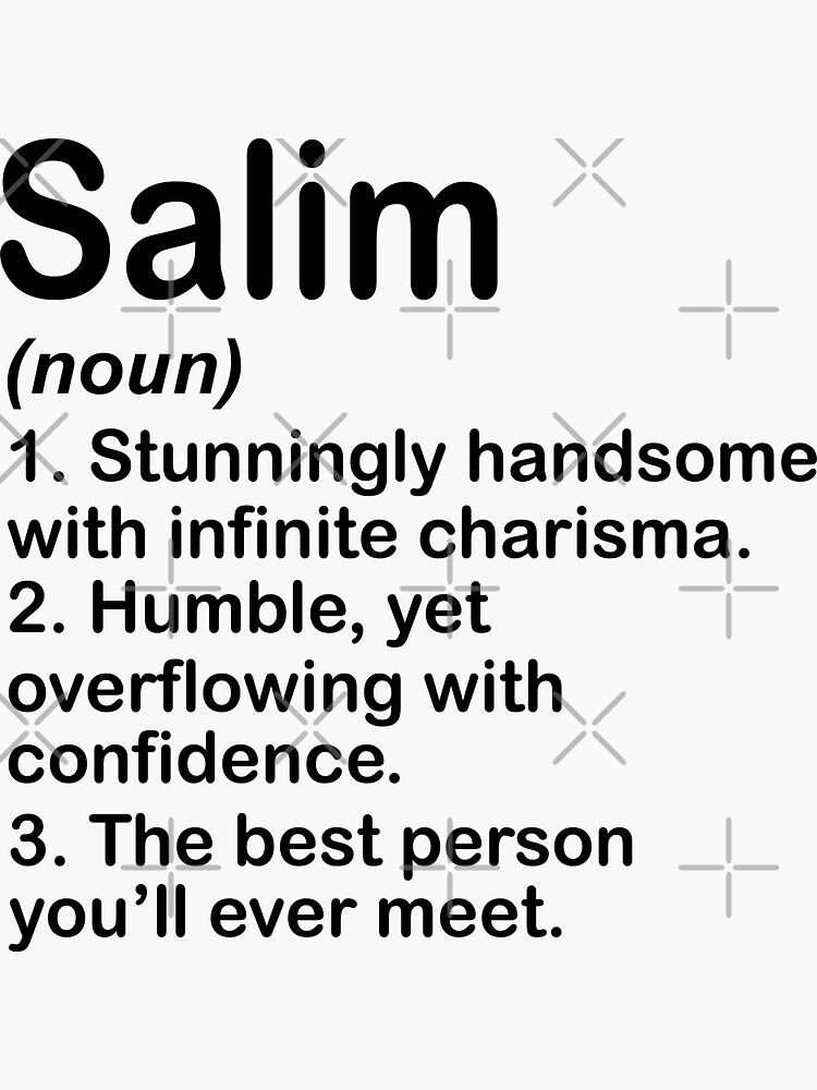 Salim Definition Personalized Name Funny Custom Birthday Gift Idea Salim Definition Personalized Name Funny Custom Birthday Gift Idea