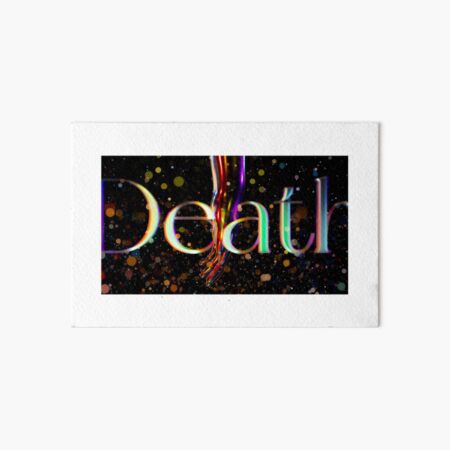 Death Art Board Print