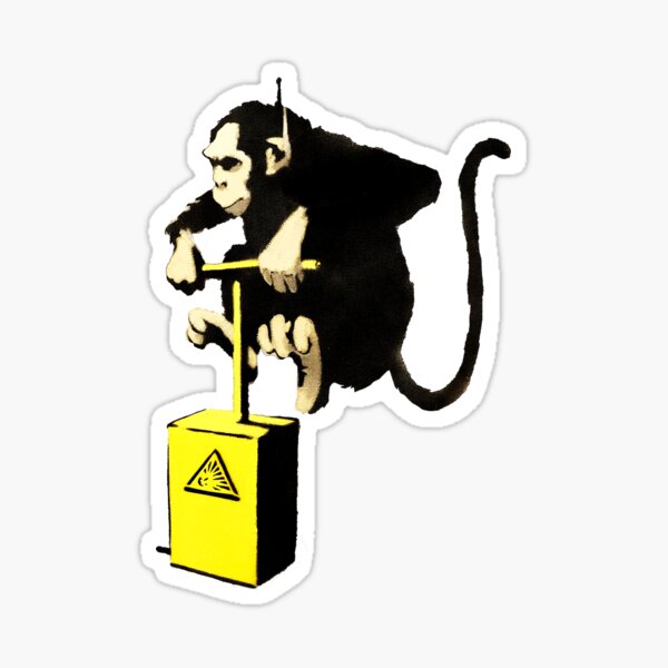 Item preview, Monkey Detonator - Animals Strike Back - Banksy designed and sold by WE-ARE-BANKSY.