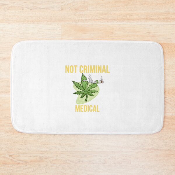 Item preview, Medical Marijuana, Not Criminal Medical, Marijuana, Cannabis, Leaf Gold Bud designed and sold by BestDesignbySof.