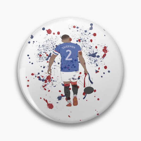 Item preview, Captain, Tavernier, No 2 Rangers Fan ArtWork designed and sold by FootyLocker.