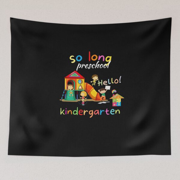 Item preview, So Long Preschool Hello Kindergarten designed and sold by yassminishop.