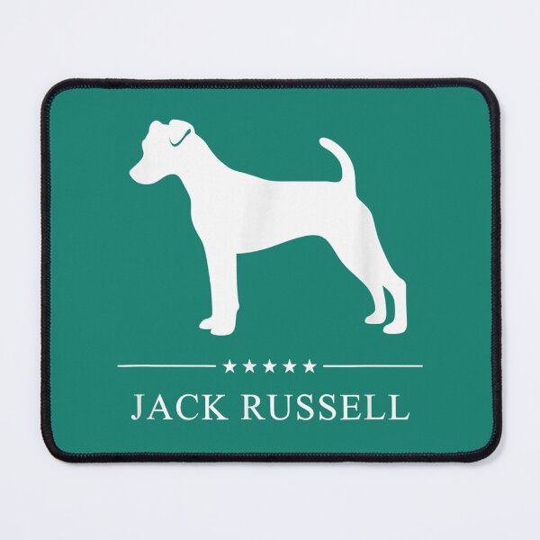 Item preview, Jack Russell Dog White Silhouette designed and sold by Mitisme.