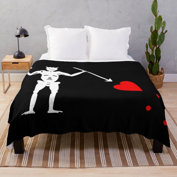 Item preview, Pirate Flag of Blackbeard (Jolly Roger) designed and sold by LifeSpice.