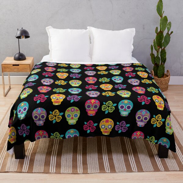 Item preview, Sugar Skulls and Roses designed and sold by ChelleCreate.