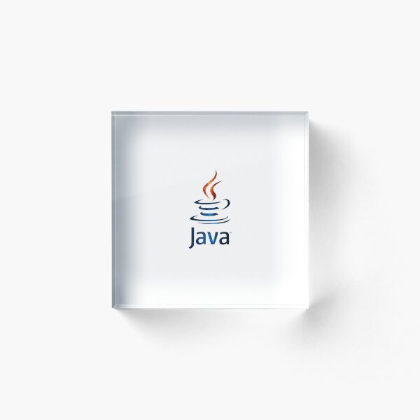 Java Space Acrylic Block