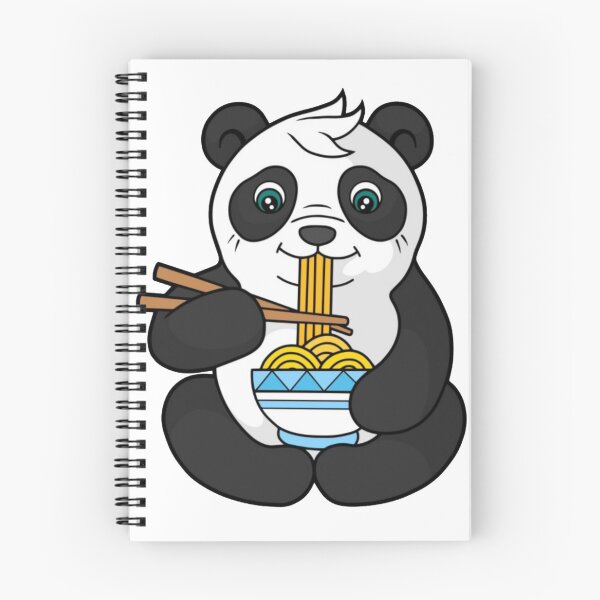 Aperçu de l'œuvre Ramen Panda créée et vendue par ColoredTime.
