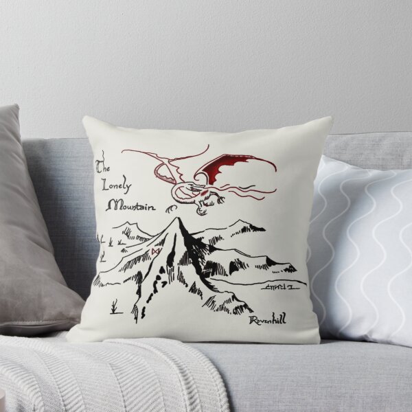 Vista previa del artículo con la obra «El tesoro del dragón en una montaña solitaria», diseñado y vendido por MorinNMNeha.