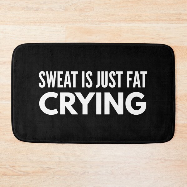 Item preview, Sweat Is Just Fat Crying - Workout designed and sold by texteestore.