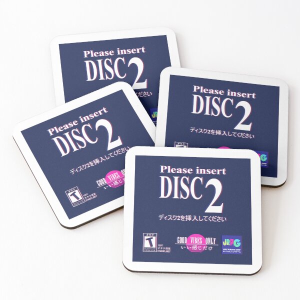 Item preview, Insert Disc 2 Vaporwave Retro Gaming designed and sold by Fayçal Kab.