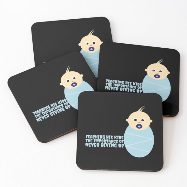 Item preview, Teaching His Kids The Importance Of Never Giving Up   designed and sold by Ippyshakees.