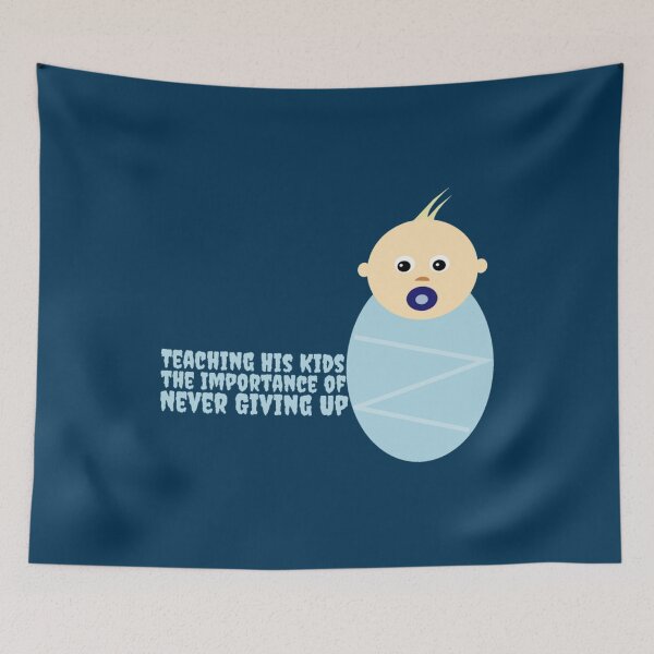 Item preview, Teaching His Kids The Importance Of Never Giving Up   designed and sold by Ippyshakees.