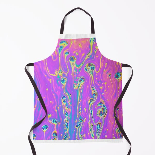 Item preview, multicolored color lava shaped art painting designed and sold by mrelax57700.