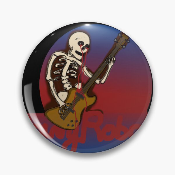 Item preview, Bassplayer Skeleton Davy Robot designed and sold by DavyRobot.