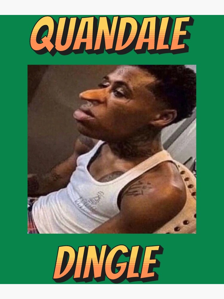 "Quandale Dingle " Poster for Sale by SusanneJamesz Redbubble