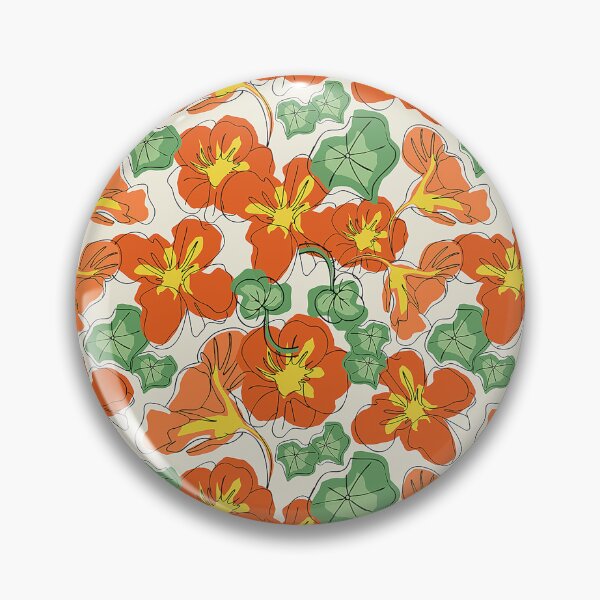 Item preview, Nasturtium Repeating Pattern designed and sold by S-Warner.
