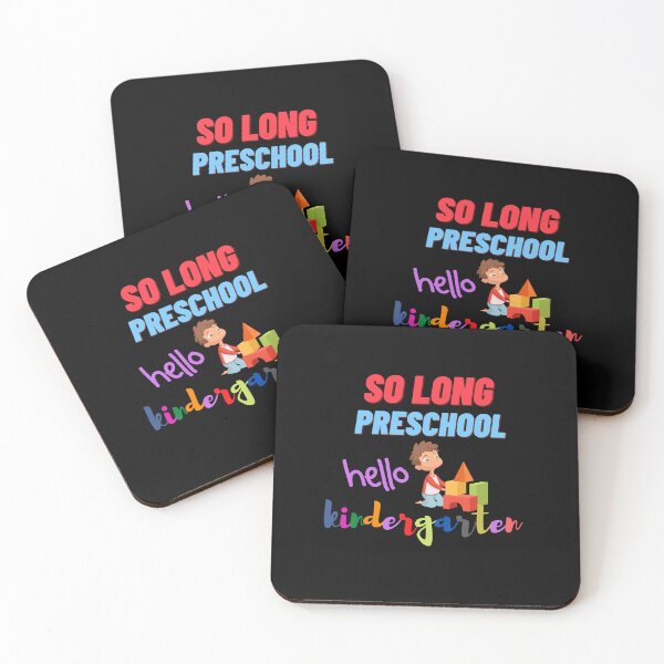 Item preview, So Long Preschool Hello Kindergarten designed and sold by yassminishop.