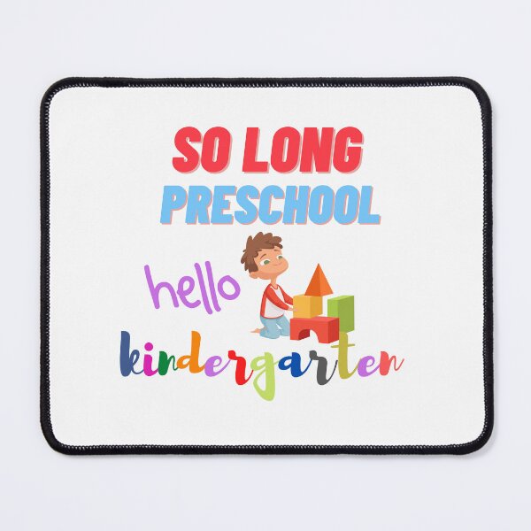 Item preview, So Long Preschool Hello Kindergarten designed and sold by yassminishop.