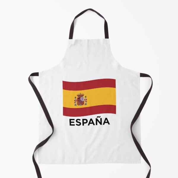 Item preview, Spain Wave Flag With Text - Bandera de España (On White) designed and sold by STUDIO-72.