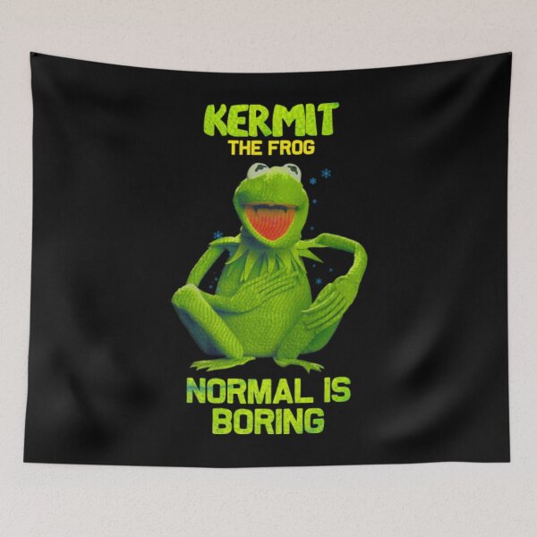 Item preview, KERMIT NORMAL IS BORING  designed and sold by MichaelRojas1.