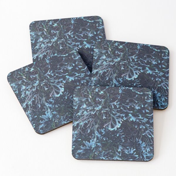 Item preview, Northern White Cedar in Dark Blue Illustration designed and sold by SunshineWalker.