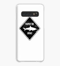 Respektiere die Einheimischen - Shark Diving Hülle & Klebefolie für Samsung Galaxy
