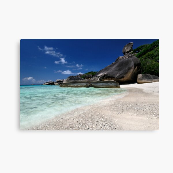 The Blue, Blue Similans Canvas Print