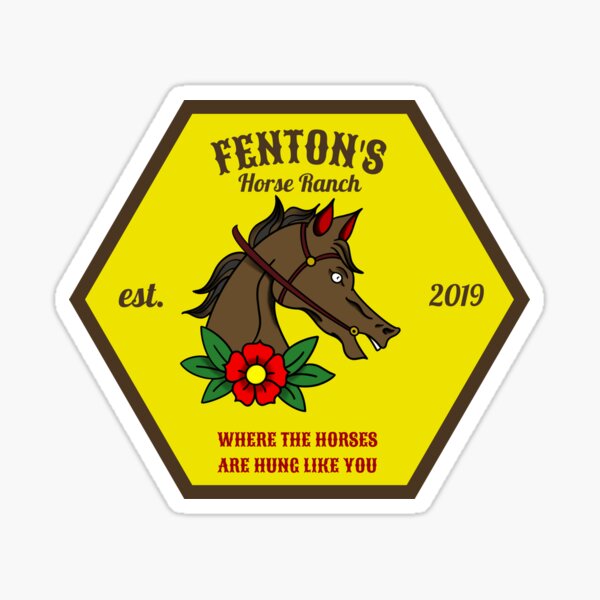 Fenton's Horse Ranch Sticker