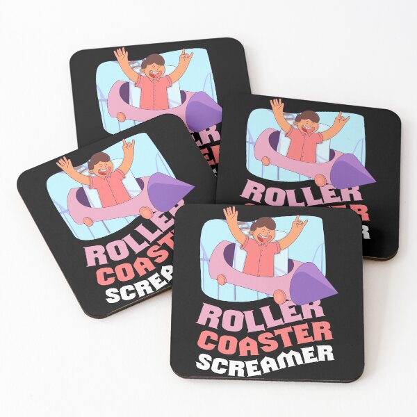 Item preview, Rollercoaster Screamer Amusement Park designed and sold by MooonTees.