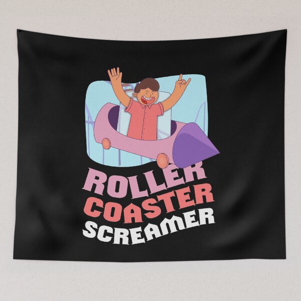 Item preview, Rollercoaster Screamer Amusement Park designed and sold by MooonTees.