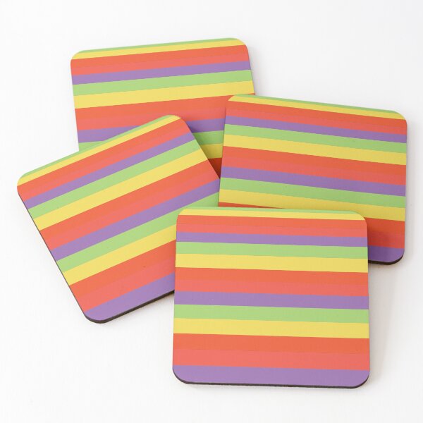 Item preview, Dopamine Rainbow 1 Arcus Stripes designed and sold by BossyCatHome.
