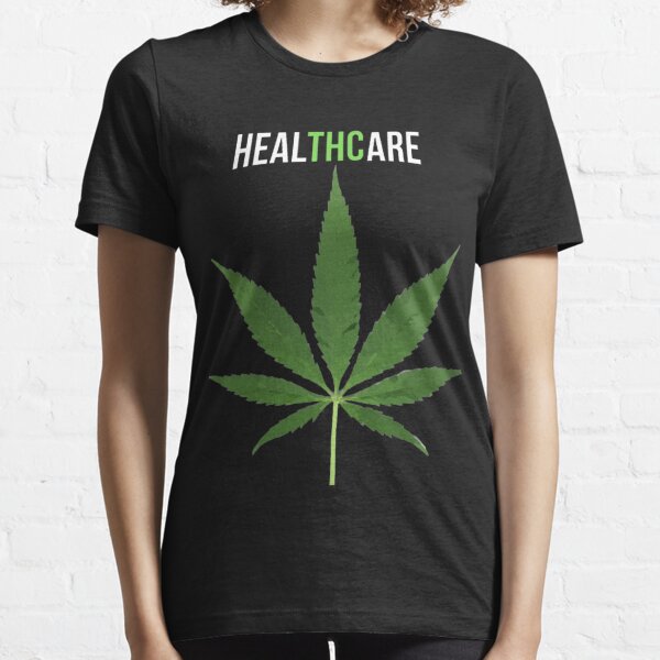 Medical Marijuana, Healthcare, Marijuana, Cannabis, Leaf Gold, Love Bud Essential T-Shirt