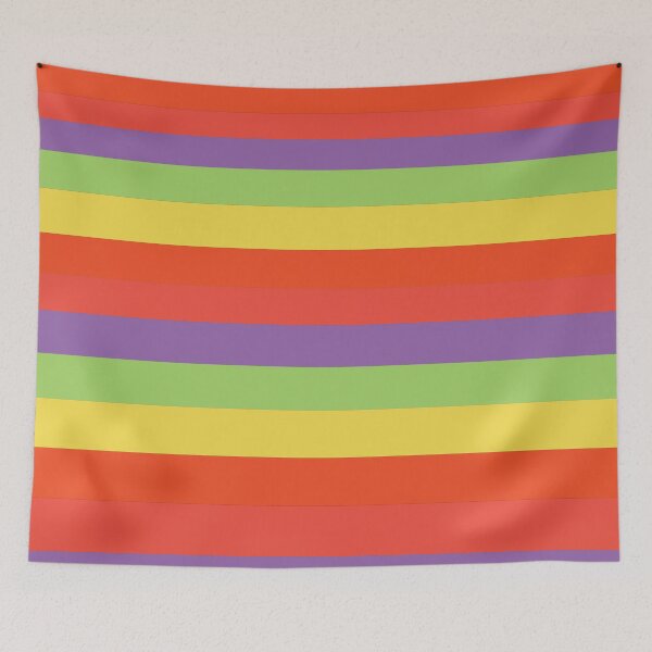 Item preview, Dopamine Rainbow 1 Arcus Stripes designed and sold by BossyCatHome.