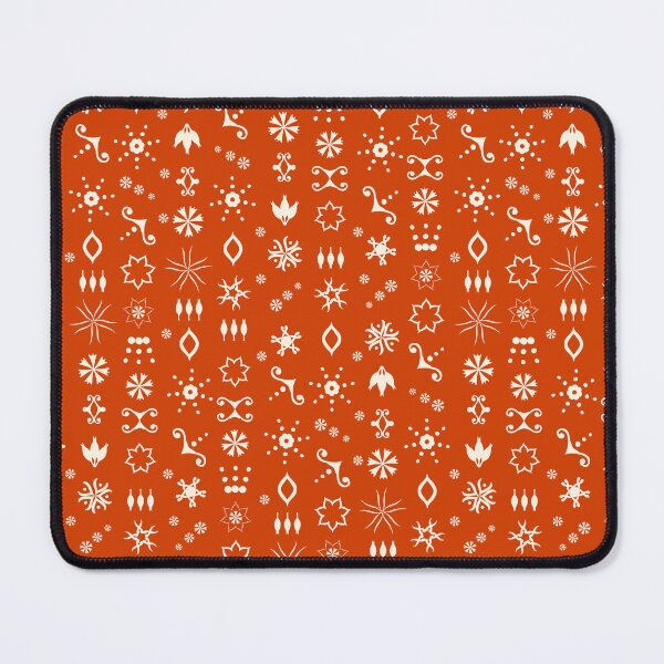 Item preview, Symbols pattern on orange designed and sold by BrankaPD.