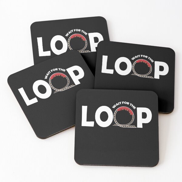 Item preview, Wait For The Loop Rollercoaster designed and sold by MooonTees.