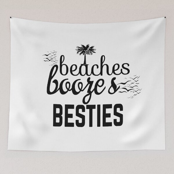Item preview, BEACHES BOOZE AND BESTIES designed and sold by leicha.