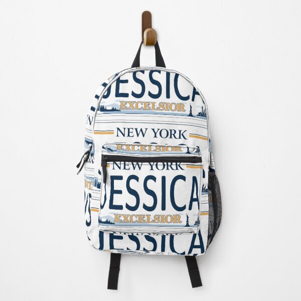 Item preview, Jessica Personalized Name New York Car License Plate designed and sold by Teetans.