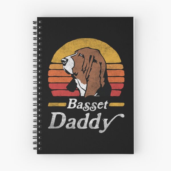 Item preview, Retro Vintage Basset Hound Daddy designed and sold by More Cute Dogs.