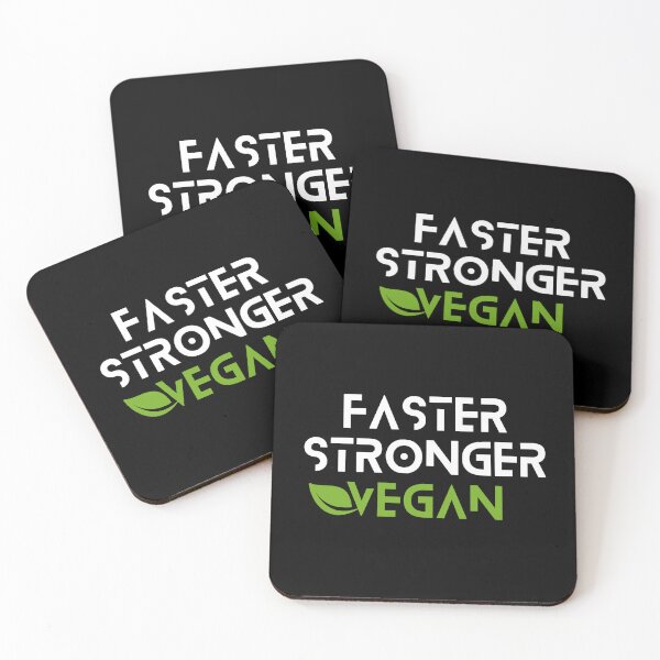 Item preview, Faster Stronger Vegan designed and sold by risingrocket.
